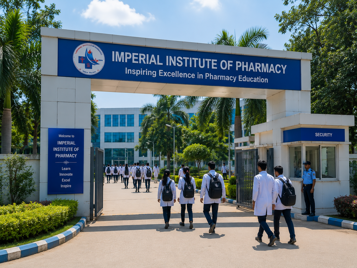 Campus entrance