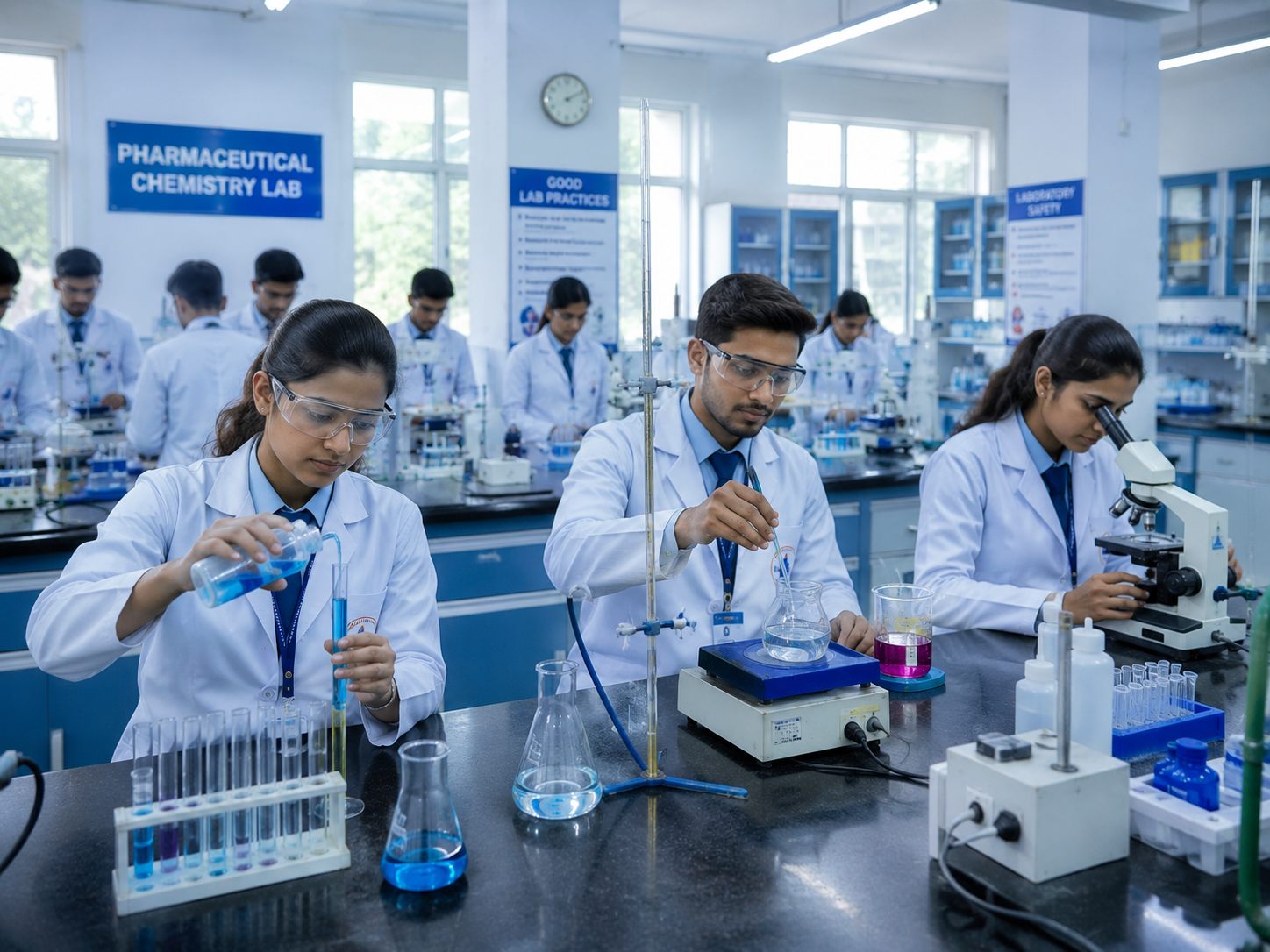 Pharmaceutical laboratory